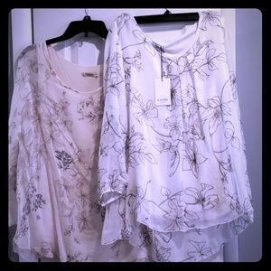 Delicate spring women's tops